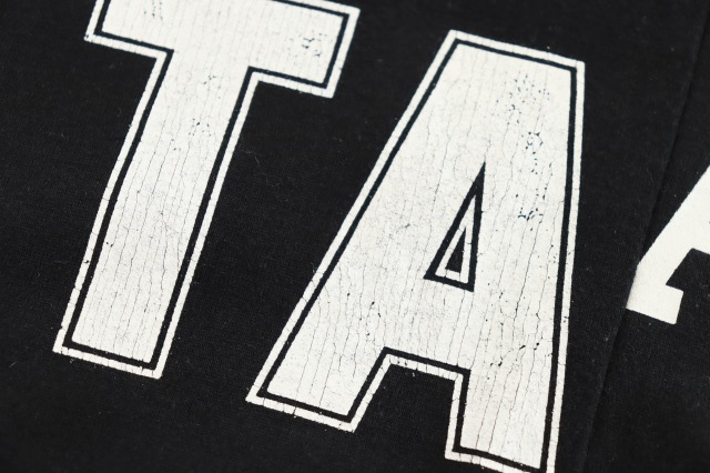 【中古】ダブルタップス WTAPS x Ron Herman ロンハーマン 19SS ロゴ プリント リッパー 半袖Tシャツ Ｍ 黒 ブラック 中古】ダブルタップス WTAPS x Ron Herman ロンハーマン 19SS ロゴ