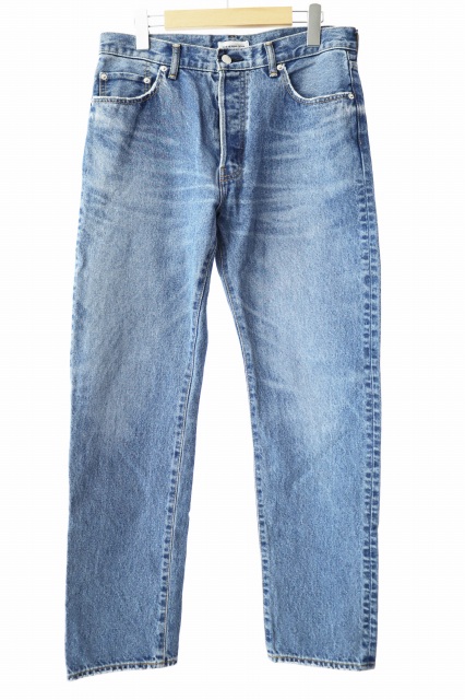 【中古】ロンハーマン Ron Herman リサイクルコットン ユーズド スリム ストレート フィット デニム パンツ 251213