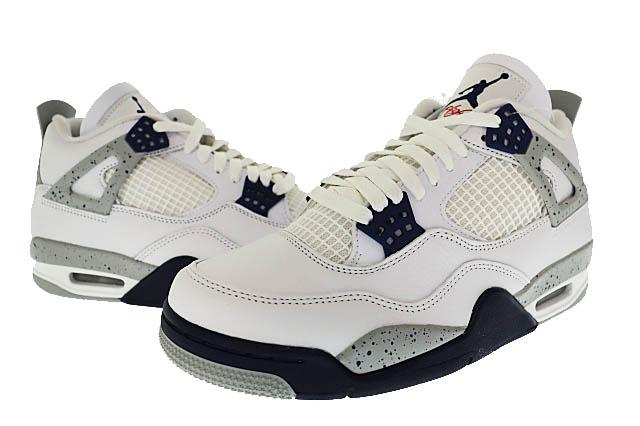 【中古】ナイキ NIKE AIR JORDAN 4 MIDNIGHT NAVY エア ジョーダン 4 ミッドナイト ネイビー DH6927-140 27▲■251014