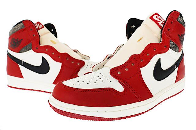 【中古】ナイキ NIKE AIR JORDAN 1 RETRO HIGH OG Lost & Found Chicago エアジョーダン 1 ハイ DZ5485-612▲■251006