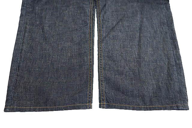 【中古】プラダ PRADA 24SS トライアングル 三角ロゴ プレート 5ポケット デニム パンツ ジーンズ GEP374 31 251120_5