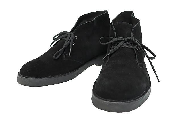 【中古】クラークス clarks Desert Bt Evo Black Suede デザート ブーツ エヴォリューション スエード 黒●▲■251101