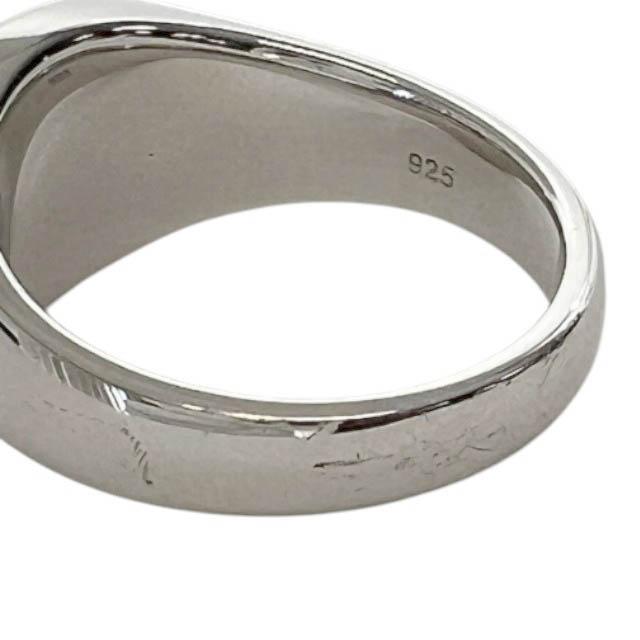 【中古】トムウッド TOMWOOD Kay Ring Blue Hawk Eye ブルー ホーク アイ ケイ シグネット リング シルバー▲■251124_6