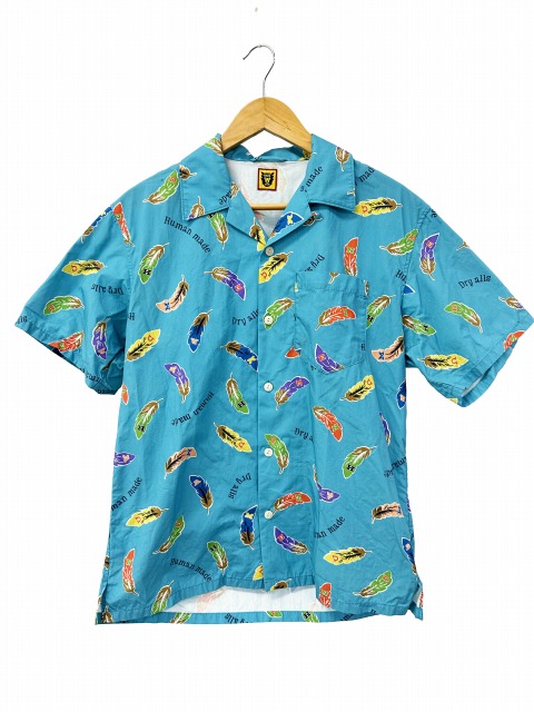【中古】ヒューマンメイド HUMAN MADE HEART ALOHA SHIRT ハート アロハ 半袖 シャツ S マルチカラー 260325