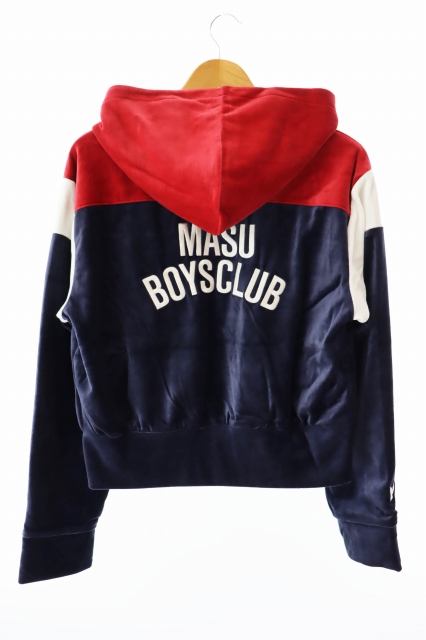 中古】MASU エムエーエスユー × プーマ 25AW ロゴ刺繍 ベロア トラック