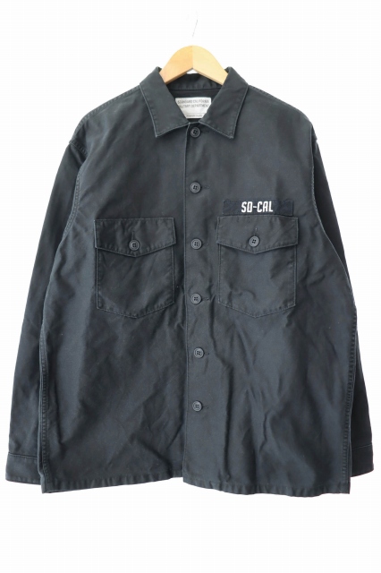 【中古】スタンダード カリフォルニア STANDARD CALIFORNIA SD Fatigue Shirt Vintage Wash シャツ 長袖●251206
