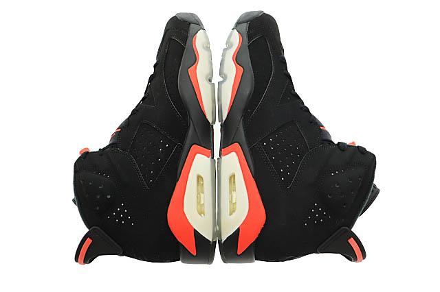 【中古】ナイキ NIKE AIR JORDAN 6 RETRO OG Black Infrared エア ジョーダン 6 384664-060 28 黒▲■251115