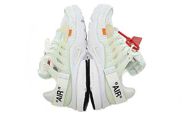 【中古】ナイキ NIKE ×OFF-WHITE オフホワイト THE 10 AIR PRESTO White Black Cone AA3830-100 27☆AA★▲■251215_3