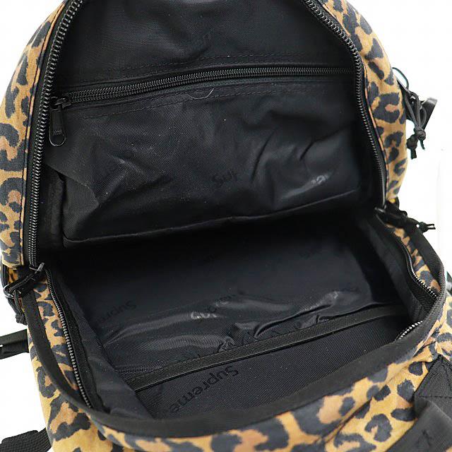 【中古】シュプリーム SUPREME 20AW Backpack Leopard ボックス ロゴ レオパード バックパック リュック▲■251211_4