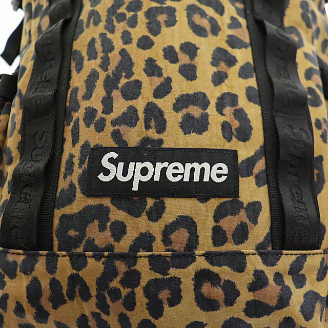 【中古】シュプリーム SUPREME 20AW Backpack Leopard ボックス ロゴ レオパード バックパック リュック▲■251211_5