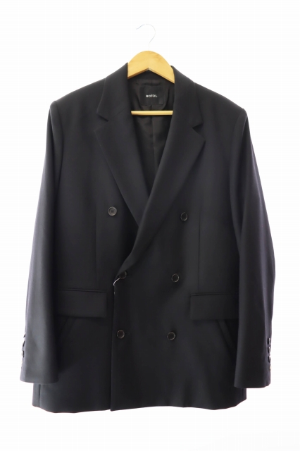 【中古】ROTOL ロトル 25AW DOUBLE TAILORED JACKET ダブル テーラード ジャケット 長袖 R25AWTNY02 size２ ●■251115