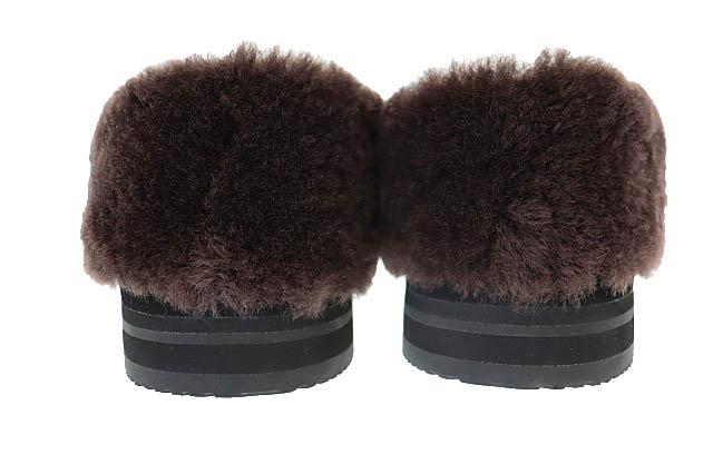 【中古】MATSUFUJI マツフジ ×SUICOKE スイコック 25AW Mouton Shoes ムートン シューズ サンダル 8茶●▲■251111_5