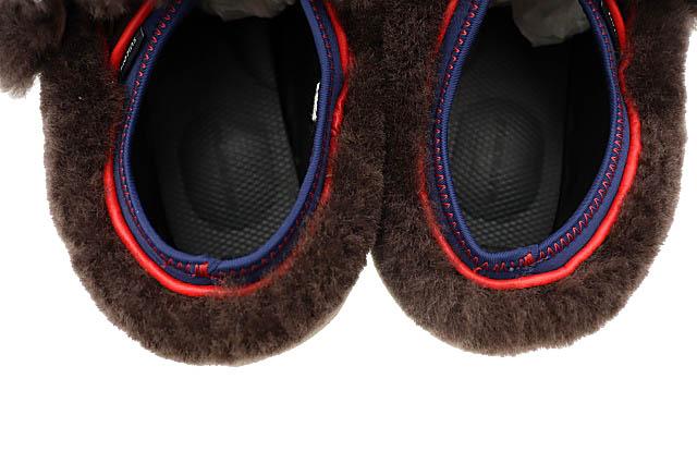 【中古】MATSUFUJI マツフジ ×SUICOKE スイコック 25AW Mouton Shoes ムートン シューズ サンダル 8茶●▲■251111_7