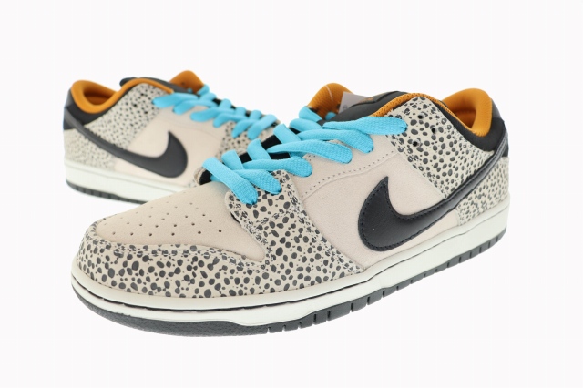 【中古】ナイキ NIKE SB DUNK LOW PRO ELECTRIC SAFARI Phantom and Black ダンクロー FZ1233-002 27.5 ▲■251208