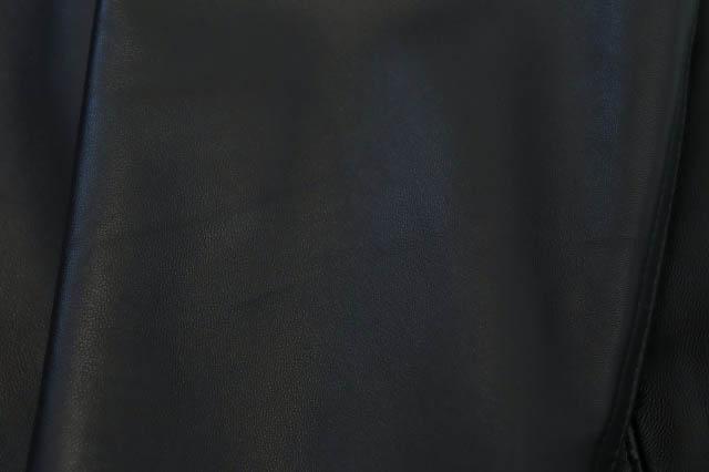 【中古】EMMETI エンメティ オンリー アーク別注 JURI ユリ 0.5mm ラム レザー ライダース ジャケット 50 黒 251118