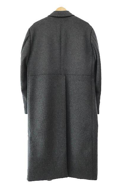 【中古】TOZAOU トザオウ 25AW Long Clothes ロング クローズ チェスター コート M チャコール グレー●■251126_1