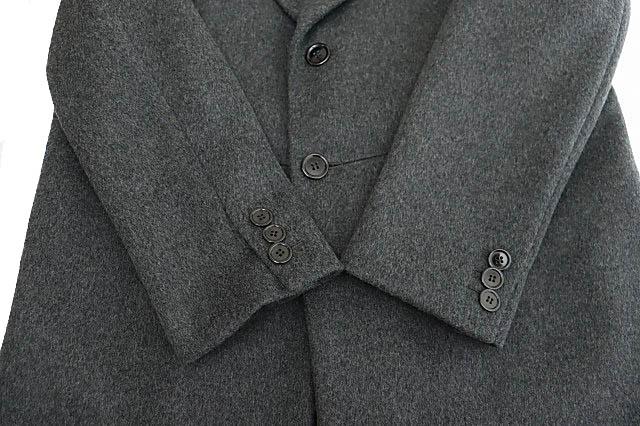 【中古】TOZAOU トザオウ 25AW Long Clothes ロング クローズ チェスター コート M チャコール グレー●■251126_4