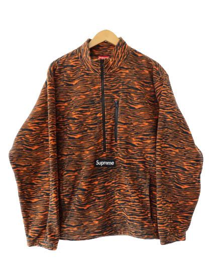 【中古】シュプリーム SUPREME 21AW Polartec Half Zip Pullover ハーフジップ フリース ジャケット タイガー 251210
