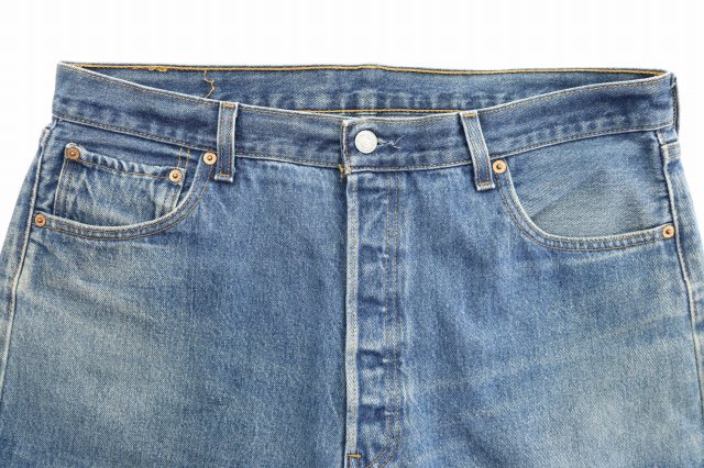 【中古】リーバイス Levi's 501 90s USA製 デニム パンツ ジーンズ W38 青 インディゴ 260123 メンズ_2