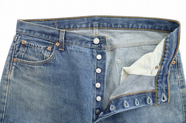 【中古】リーバイス Levi's 501 90s USA製 デニム パンツ ジーンズ W38 青 インディゴ 260123 メンズ_3
