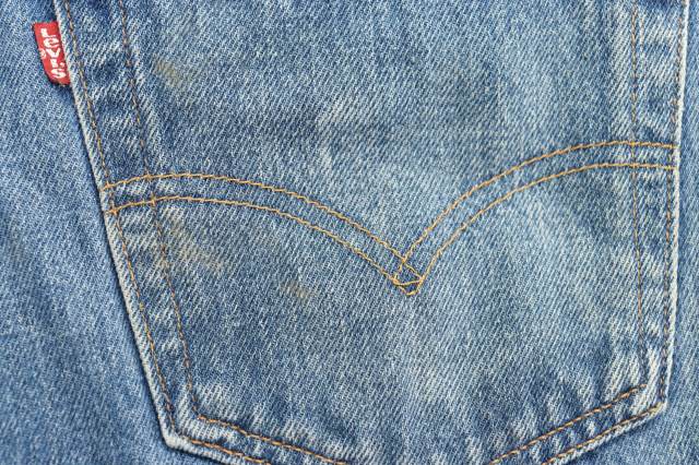 【中古】リーバイス Levi's 501 90s USA製 デニム パンツ ジーンズ W38 青 インディゴ 260123 メンズ_5