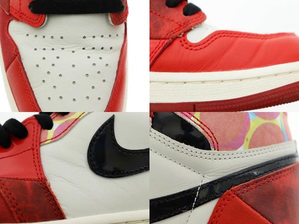 中古】ナイキ NIKE AIR JORDAN 1 HIGH SPIDER-MAN エア ジョーダン 1