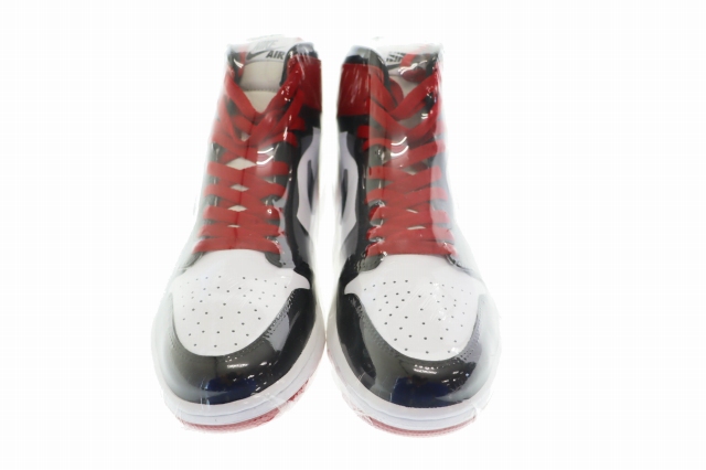 【中古】ナイキ NIKE AIR JORDAN 1 RETRO HIGH OG BLACK TOE 2013 エアジョーダン 1 ハイ ブラック トゥ ▲■251230_1