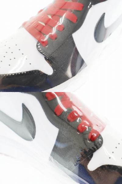 【中古】ナイキ NIKE AIR JORDAN 1 RETRO HIGH OG BLACK TOE 2013 エアジョーダン 1 ハイ ブラック トゥ ▲■251230_6