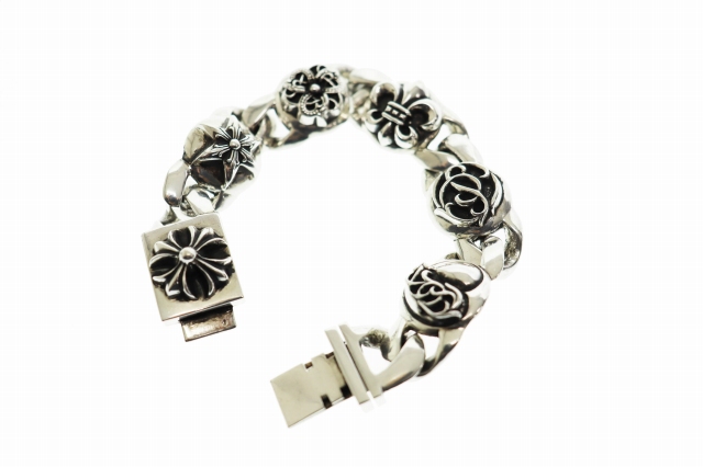 【中古】クロムハーツ CHROME HEARTS MULTI 5LINK マルチ 5リンク ブレスレット SV925 シルバー ☆AA★ 251220 メンズ