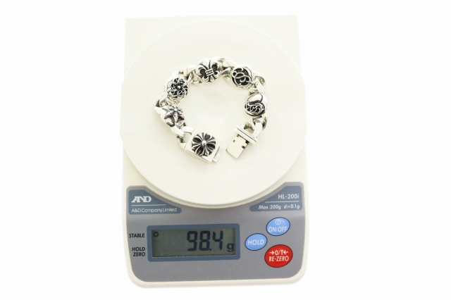 【中古】クロムハーツ CHROME HEARTS MULTI 5LINK マルチ 5リンク ブレスレット SV925 シルバー ☆AA★ 251220 メンズ_4