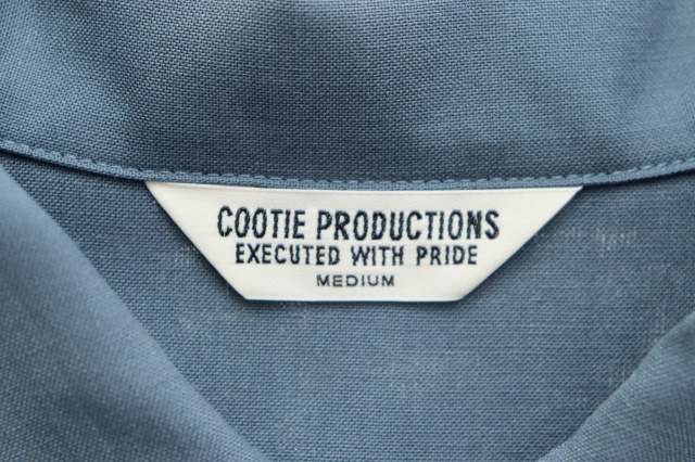 【中古】クーティー COOTIE トロピカル ウール 長袖 シャツ M ブルー ブランド古着ベクトル 中古 260226 メンズ_4