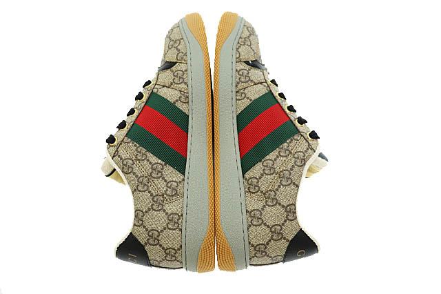【中古】グッチ GUCCI Screener Sneaker GG Monogram スクリーナー GG モノグラム ロゴ スニーカー 5▲■251221_2
