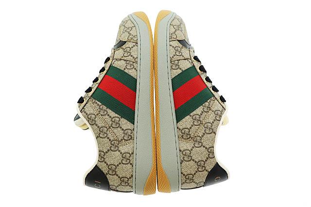 【中古】グッチ GUCCI Screener Sneaker GG Monogram スクリーナー GG モノグラム ロゴ スニーカー 5▲■251221_3
