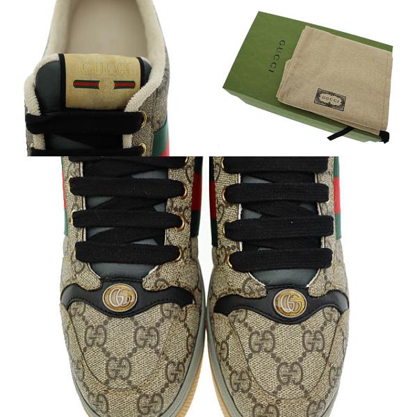 【中古】グッチ GUCCI Screener Sneaker GG Monogram スクリーナー GG モノグラム ロゴ スニーカー 5▲■251221_8