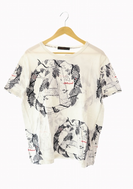 【中古】アンダーカバー UNDERCOVER 03SS SCAB期 archive Circle A T-shirt サークル ロゴ Tシャツ 半袖 E283-CS24