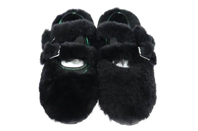 【中古】MATSUFUJI マツフジ ×SUICOKE スイコック 25AW Mouton Shoes ムートン シューズ M253-1101 8黒●▲■260115_1