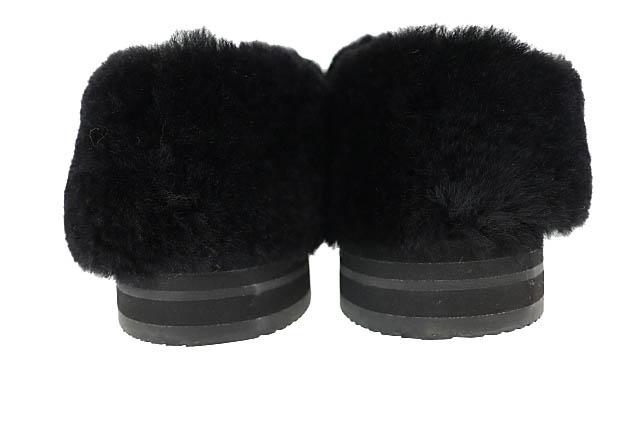 【中古】MATSUFUJI マツフジ ×SUICOKE スイコック 25AW Mouton Shoes ムートン シューズ M253-1101 8黒●▲■260115_5