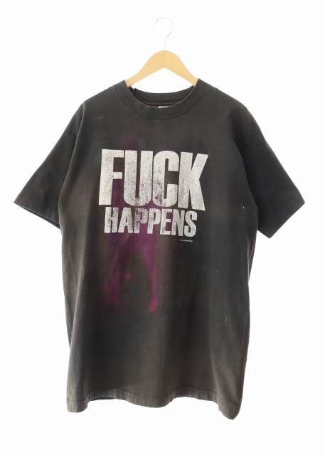 【中古】ヴィンテージ VINTAGE 80s 1988 SOUNDGARDEN サウンドガーデン Fuck Happens S/S T-Shirt Tシャツ 半袖 260108