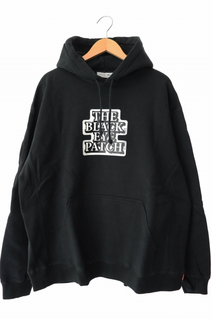【中古】ブラックアイパッチ THE BLACK EYE PATCH OG LABEL HOODIE プリント プルオーバー フーディー パーカー 260110