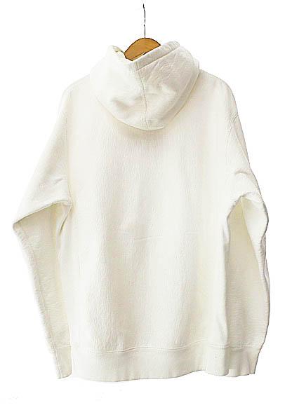 【中古】シュプリーム SUPREME Box Logo Hooded Sweatshirt ボックス ロゴ刺繍 フーデッド パーカー XL白☆AA★260226_1
