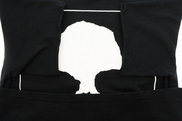 【中古】ナンバーナイン NUMBER (N)INE 06SS ガンズ期 ダメージ加工 チャールズ マンソン スカル Tシャツ 半袖 260120_4