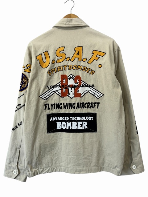 【中古】アヴィレックス AVIREX U.S.A.F. B-2 JACKET L 6102143 ミリタリー ジップアップ ジャケット 中古 ● 260204_1