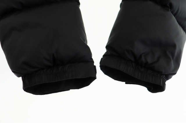 【中古】ザノースフェイス THE NORTH FACE Nuptse Jacket ロゴ刺繍 ヌプシ ダウン ジャケット ND92234 XL 黒 ブラック_5