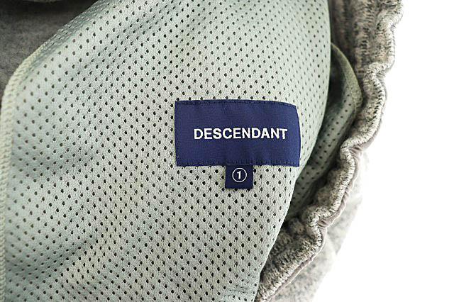 【中古】ディセンダント DESCENDANT 20AW ボンベイ フリース ポーラテック トラウザーズ パンツ 1 グレー 260128_7