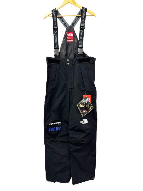 【中古】シュプリーム × ノースフェイス 18AW ゴアテックス エクスペディション パンツ NP61808I S黒☆AA★■260212