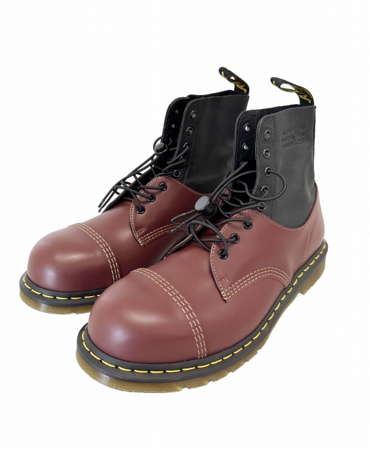 【中古】ドクターマーチン DR.MARTENS ×MM6 エムエムシックス 1460 TWISTED AND REIMAGINED 8 HOLE BOOT ▲■260131