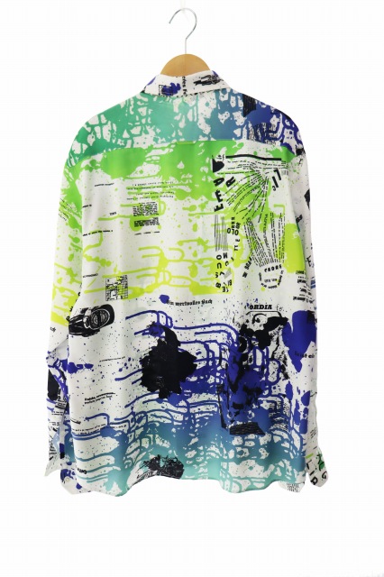 【中古】ユニフォームエクスペリメント uniform experiment 21SS ビッグ レギュラー カラー 長袖 シャツ 1 白 260212_1