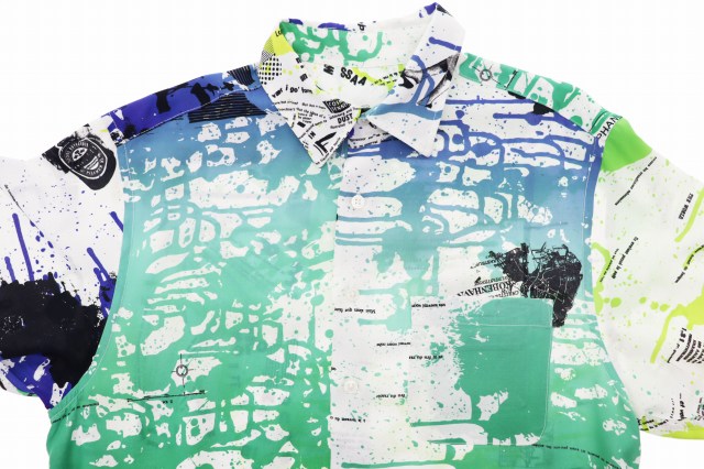 【中古】ユニフォームエクスペリメント uniform experiment 21SS ビッグ レギュラー カラー 長袖 シャツ 1 白 260212_2