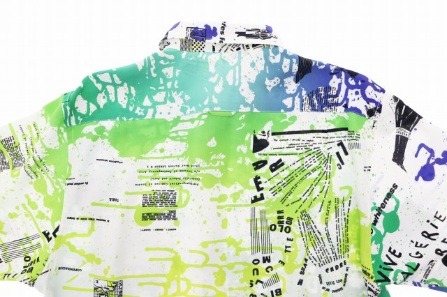 【中古】ユニフォームエクスペリメント uniform experiment 21SS ビッグ レギュラー カラー 長袖 シャツ 1 白 260212_3