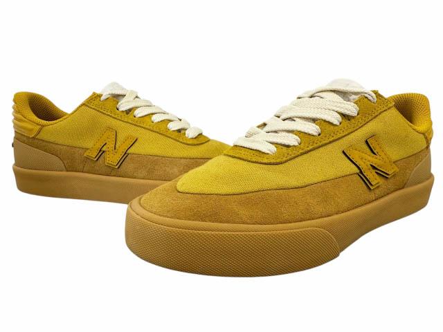 【中古】ニューバランス NEW BALANCE × ストーンアイランド マリーナ ヌメリック 272 オーカー NM272STO 26■260209